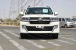 2021 White Toyota Land Cruiserr