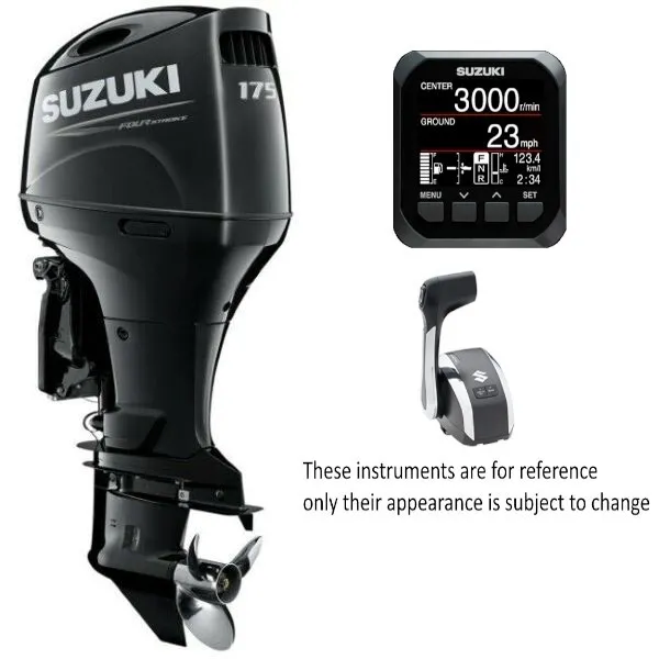2024 Suzuki DF175APX 175hp Extra Long Shaft 4 Stroke Outboard