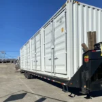 High Cube 4 Side Doors 40ft Container Grey 3.webp