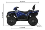Sportsman Touring 570 Sonic Blue